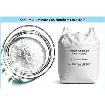 Aluminát sodný CAS 1302-42-7